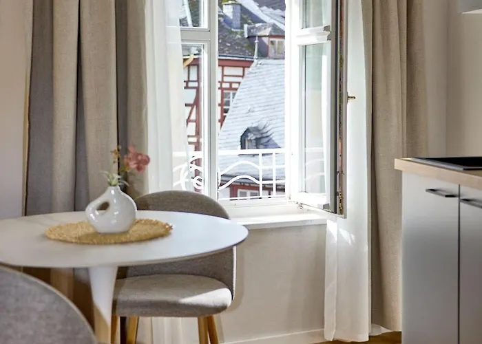 Neu!!! Moselbleibe Stadthaus Am Baerenbrunnen Pansiyon *